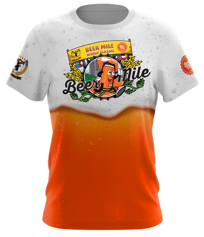 Official Beer Mile Worlds Race Tee-Shirts-The Beer Mile-XS-The Beer Mile