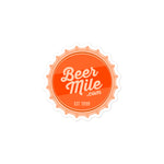 BeerMile.com Sticker-Stickers-The Beer Mile-3x3-The Beer Mile