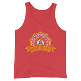 Bruh, Do You Even Beer Mile? Tank-Tanks-The Beer Mile-Red Triblend-XS-The Beer Mile