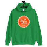 BeerMile.com Vintage Bottle Cap Hoodie-Sweatshirts-The Beer Mile-Irish Green-S-The Beer Mile