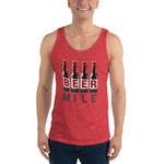 Beer Mile Bottles Tank Top-Tanks-The Beer Mile-Red Triblend-XS-The Beer Mile