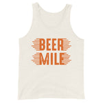 Beer Mile Tank Top-Tanks-The Beer Mile-Oatmeal Triblend-XS-The Beer Mile