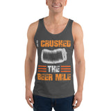 I Crushed The Beer Mile Tank-Tanks-The Beer Mile-Black-XS-The Beer Mile