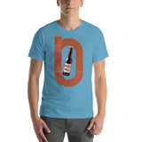 Beer Mile Track Color T-Shirt-Shirts-The Beer Mile-Ocean Blue-S-The Beer Mile