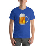 Beer Stein T-Shirt-Shirts-The Beer Mile-Heather True Royal-S-The Beer Mile