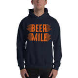 Beer Mile Hoodie-Sweatshirts-The Beer Mile-White-S-The Beer Mile