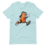 The Beer Mile Mascot T-Shirt-Shirts-The Beer Mile-Heather Prism Ice Blue-XS-The Beer Mile