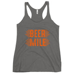 Beer Mile Women's Racerback Tank-Tanks-The Beer Mile-Premium Heather-XS-The Beer Mile