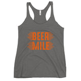 Beer Mile Women's Racerback Tank-Tanks-The Beer Mile-Premium Heather-XS-The Beer Mile