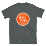 BeerMile.com Vintage Bottle Cap T-Shirt-Shirts-The Beer Mile-Dark Heather-S-The Beer Mile