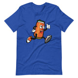 The Beer Mile Mascot T-Shirt-Shirts-The Beer Mile-Heather True Royal-S-The Beer Mile