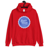 BeerMile.com Vintage Bottle Cap Hoodie-Sweatshirts-The Beer Mile-Red-S-The Beer Mile