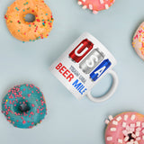 Team USA Beer Mile Cans Coffee Mug-Mugs-The Beer Mile-11oz-The Beer Mile