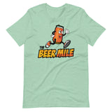The Beer Mile T-Shirt-Shirts-The Beer Mile-Heather Prism Mint-XS-The Beer Mile