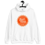 BeerMile.com Vintage Bottle Cap Hoodie-Sweatshirts-The Beer Mile-White-S-The Beer Mile