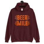 Beer Mile Hoodie-Sweatshirts-The Beer Mile-Maroon-S-The Beer Mile