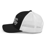 Beermile.com Trucker Snapback Cap-Hats-The Beer Mile-White-The Beer Mile