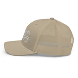Beermile.com Trucker Snapback Cap-Hats-The Beer Mile-White-The Beer Mile