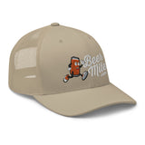 Beermile.com Trucker Snapback Cap-Hats-The Beer Mile-White-The Beer Mile