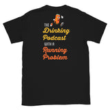 The Drinking Podcast with a Running Problem T-Shirt-Shirts-The Beer Mile-Black-S-The Beer Mile