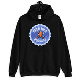 Beer Mile Podcast Unisex Hoodie-Sweatshirts-The Beer Mile-Black-S-The Beer Mile