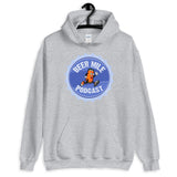 Beer Mile Podcast Unisex Hoodie-Sweatshirts-The Beer Mile-Sport Grey-S-The Beer Mile