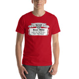 Beer Mile Budweiser Unisex Tee-Shirts-The Beer Mile-Red-S-The Beer Mile