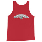 Beer Mile Budweiser Unisex Tank-Tanks-The Beer Mile-Red-XS-The Beer Mile