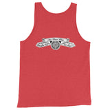 Beer Mile Budweiser Unisex Tank-Tanks-The Beer Mile-Red-XS-The Beer Mile