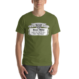 Beer Mile Budweiser Unisex Tee-Shirts-The Beer Mile-Olive-3XL-The Beer Mile