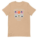 United States Beer Mile Team Official Tee-The Beer Mile-Tan-S-The Beer Mile