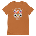 United States Beer Mile Team Official Tee-The Beer Mile-Toast-S-The Beer Mile