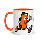 BeerMile.com Mascot Coffee Mug-Mugs-The Beer Mile-Blue-The Beer Mile