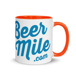 BeerMile.com Mascot Coffee Mug-Mugs-The Beer Mile-Orange-The Beer Mile