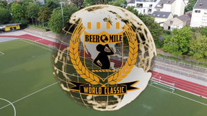 Americans Chris Robertson and Allison Grace Morgan Win 2020 Beer Mile World Classic In Record Fashion