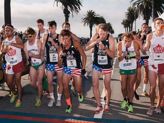 The 2020 Beer Mile World Classic Is Going Virtual - Anyone Can Compete Globally
