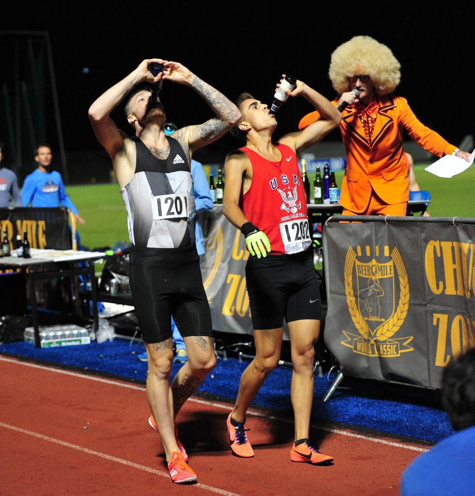Training for the Beer Mile with American Record Holder Chris Robertson