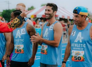 Celebrities Try Their Hand at a Beer Mile