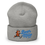 BeerMile.com Beanie-Hats-The Beer Mile-Heather Grey-The Beer Mile