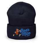 BeerMile.com Beanie-Hats-The Beer Mile-Navy-The Beer Mile