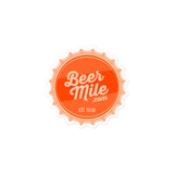 BeerMile.com Sticker-Stickers-The Beer Mile-3x3-The Beer Mile