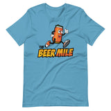 The Beer Mile T-Shirt-Shirts-The Beer Mile-Ocean Blue-S-The Beer Mile