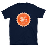 BeerMile.com Vintage Bottle Cap T-Shirt-Shirts-The Beer Mile-Navy-S-The Beer Mile
