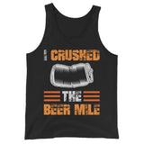 I Crushed The Beer Mile Tank-Tanks-The Beer Mile-Black-XS-The Beer Mile