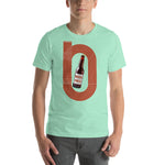 Beer Mile Track Color T-Shirt-Shirts-The Beer Mile-Heather Mint-S-The Beer Mile
