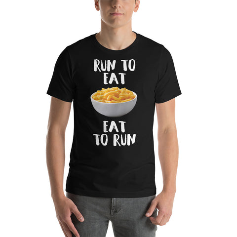 Run to Eat, Eat to Run Shirt-Shirts-The Beer Mile-Black-XS-The Beer Mile