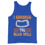 I Crushed The Beer Mile Tank-Tanks-The Beer Mile-True Royal-XS-The Beer Mile