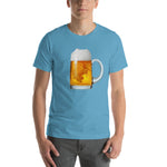 Beer Stein T-Shirt-Shirts-The Beer Mile-Ocean Blue-S-The Beer Mile