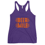 Beer Mile Women's Racerback Tank-Tanks-The Beer Mile-Purple Rush-XS-The Beer Mile