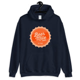 BeerMile.com Vintage Bottle Cap Hoodie-Sweatshirts-The Beer Mile-Navy-S-The Beer Mile